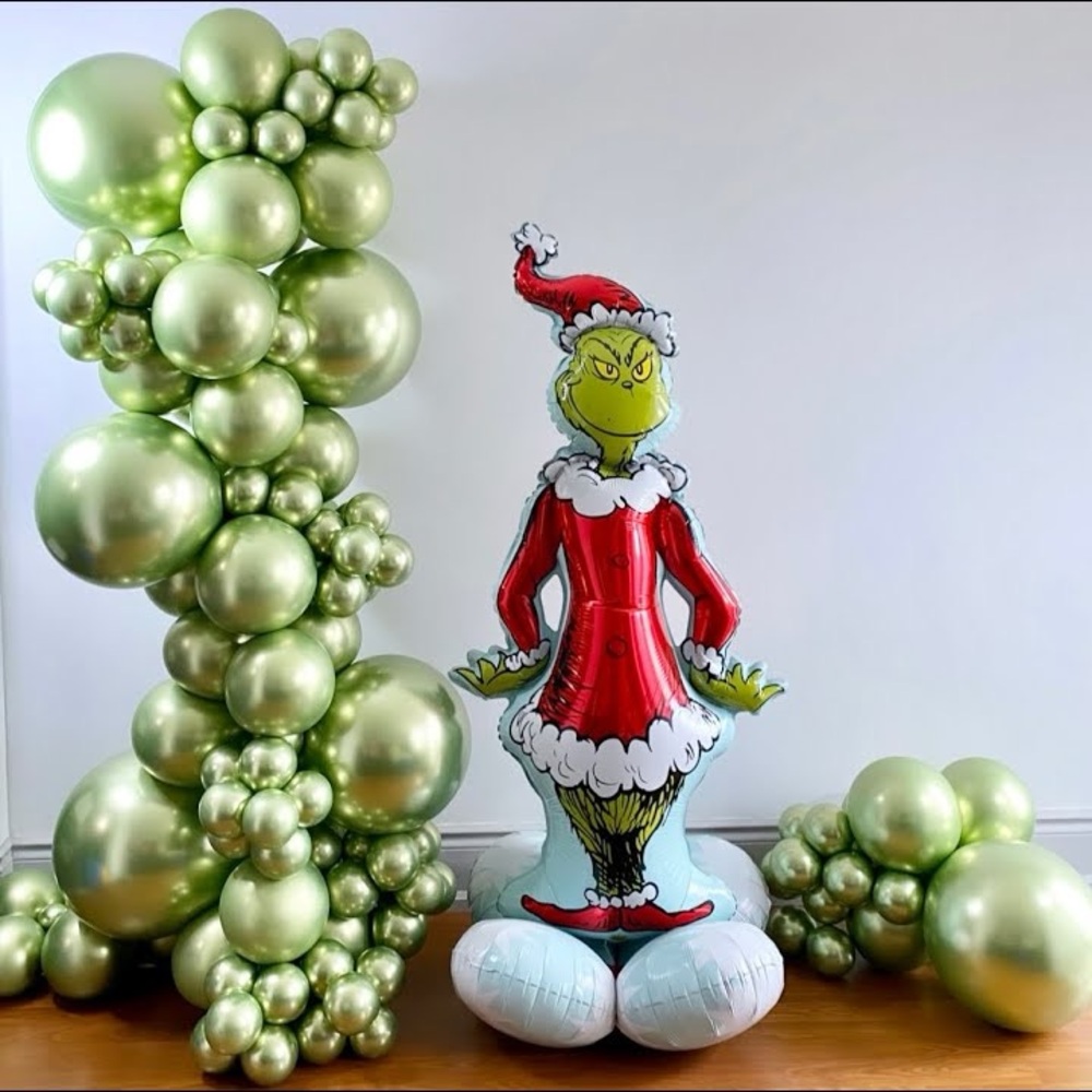 Grinch Blowup Balloon - Picture 3 of 3